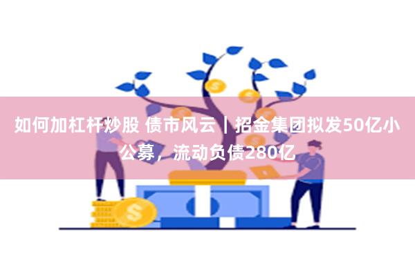 如何加杠杆炒股 债市风云｜招金集团拟发50亿小公募，流动负债280亿