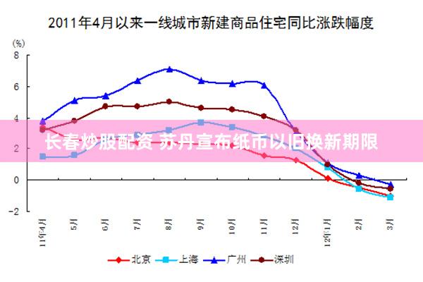 长春炒股配资 苏丹宣布纸币以旧换新期限